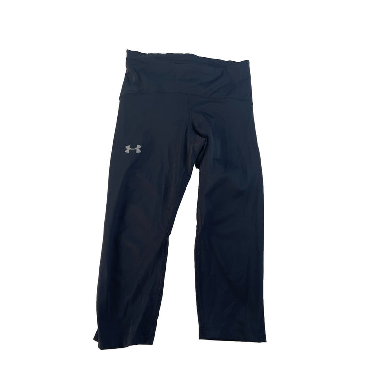 Women's Under Armour Black HeatGear Compression Capri Leggings Size S