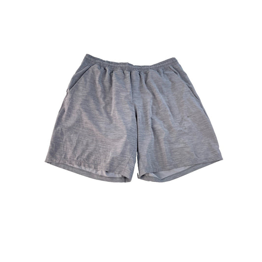 Men's Lululemon Heathered Grey Performance Athletic Shorts Size L