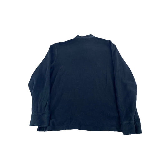 Mens Polo Ralph Lauren Black LongSleeve 1/4 Zip Sweatshirt Size S