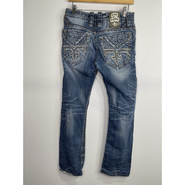 Rock Revival Size 30 Elcomb Slim Bootcut