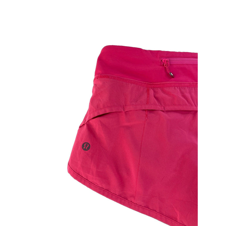 Women's Lululemon Athletic Running Shorts, Bright Pink, Size 2