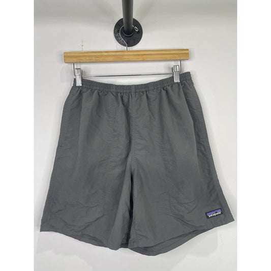 Patagonia Mens Swim Shorts Gray Lined Pull String Pockets M