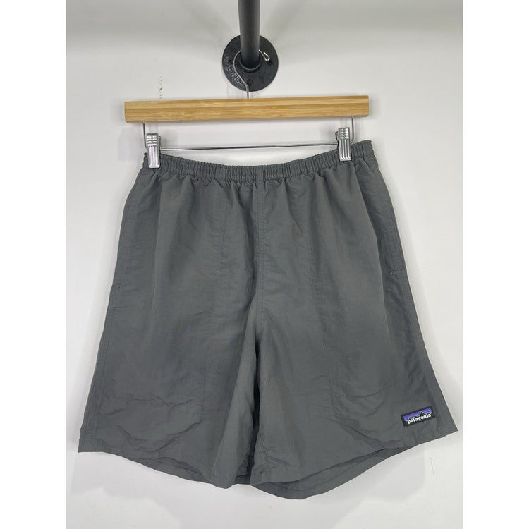 Patagonia Mens Swim Shorts Gray Lined Pull String Pockets M