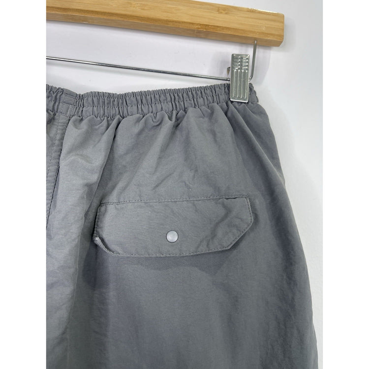 Patagonia Mens Swim Shorts Gray Lined Pull String Pockets M