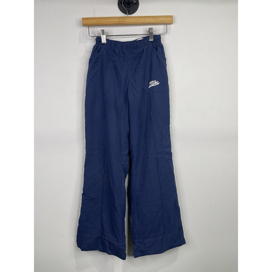 Vintage/Y2K Nike Women’s Size Large/14 Navy Blue Wide Heart Athletic Pants