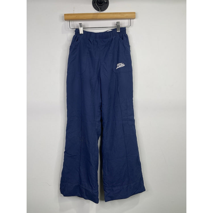 Vintage/Y2K Nike Women’s Size Large/14 Navy Blue Wide Heart Athletic Pants