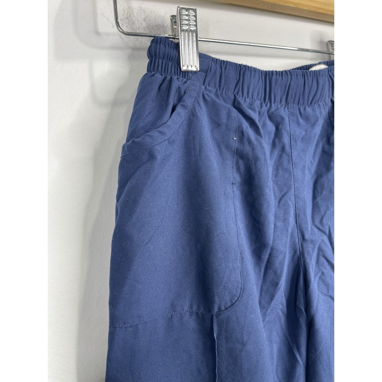 Vintage/Y2K Nike Women’s Size Large/14 Navy Blue Wide Heart Athletic Pants