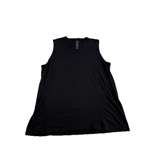 Mens Gymshark Black Running Tank Top Size L