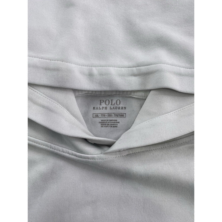 Mens XXL Polo Ralph Lauren White Hoodie