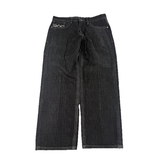 Mens Y2k Ecko Unltd Black Jeans Size 34