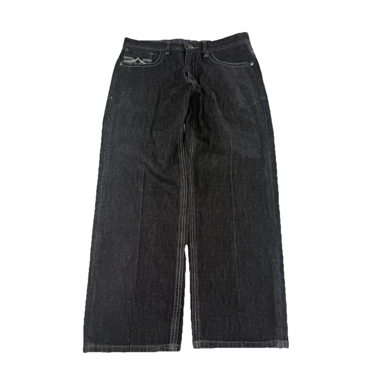 Mens Y2k Ecko Unltd Black Jeans Size 34