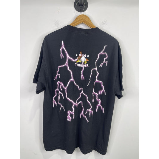 Vintage American Thunder Eagle T Shirt 90s Caribbean Dream XL