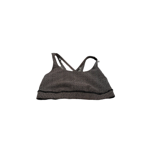 Women’s Lululemon Size 4 Houndstooth Print Sport Bra