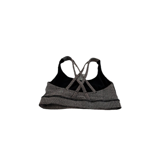 Women’s Lululemon Size 4 Houndstooth Print Sport Bra