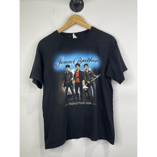 Vintage Unisex Jonas Brothers 2009 World Tour T Shirt Sz Medium