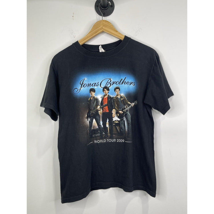 Vintage Unisex Jonas Brothers 2009 World Tour T Shirt Sz Medium
