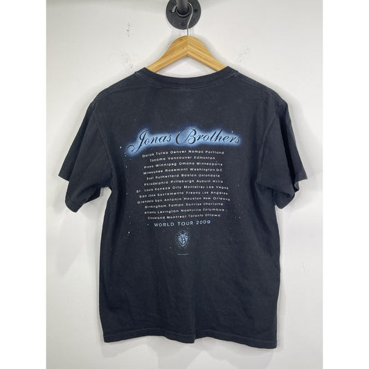 Vintage Unisex Jonas Brothers 2009 World Tour T Shirt Sz Medium