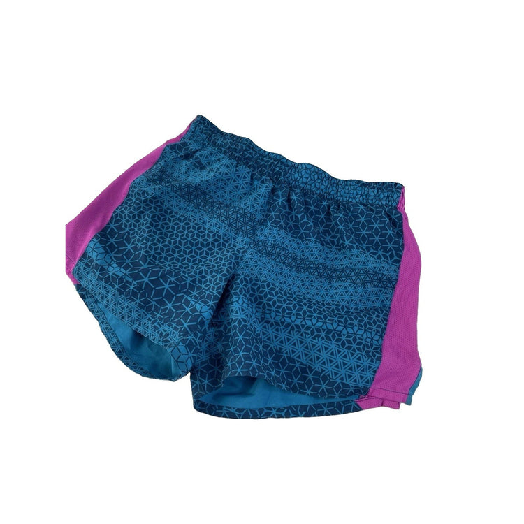 Womens Nike Blue & Purple Running Shorts Size Large