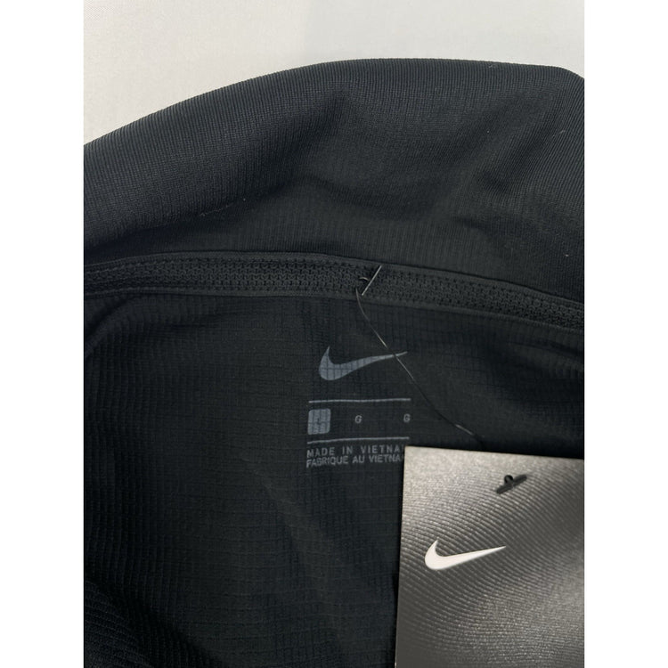 Mens Nike Black Dri Fit Collared Shirt Size Large