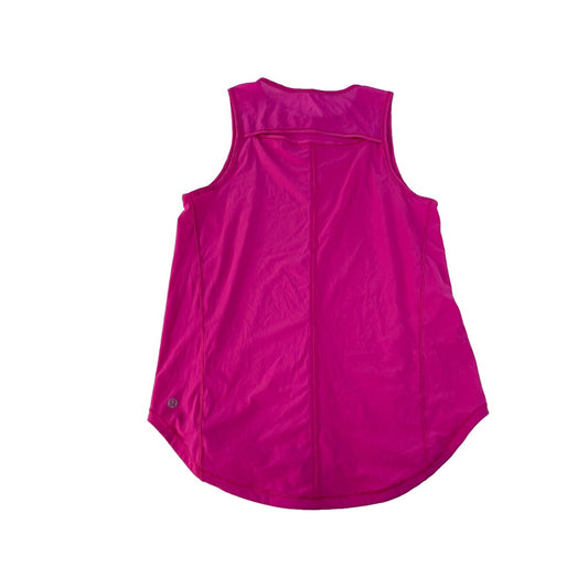 Women's Lululemon Pink Sleeveless Athletic Performance Top Size 6