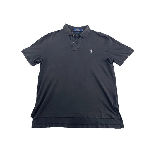 Mens  M Polo Ralph Lauren Collard T Shirt Black