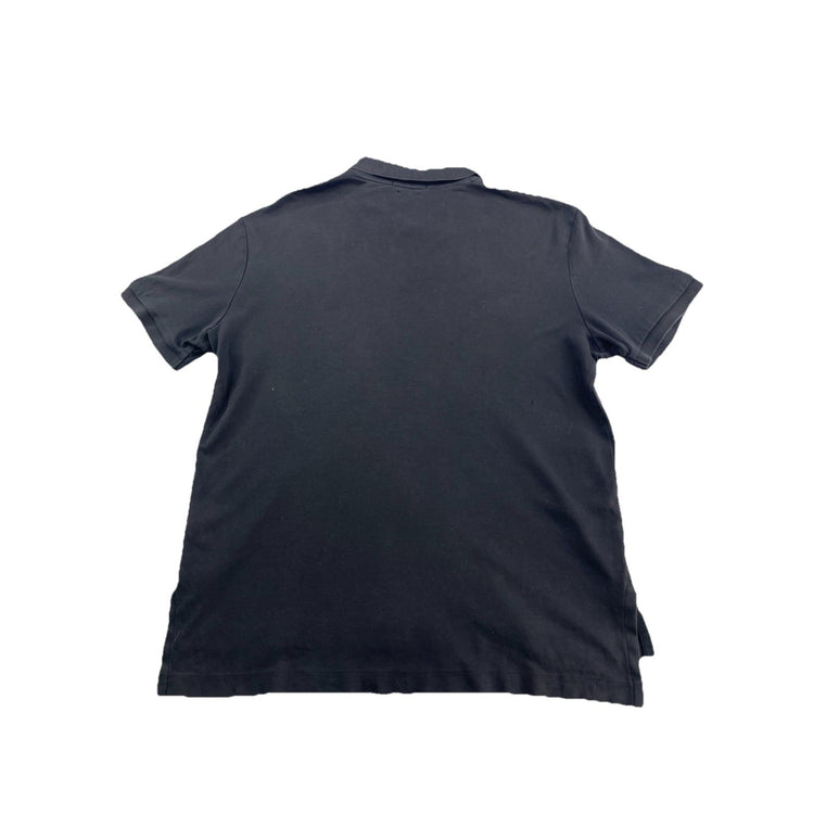 Mens  M Polo Ralph Lauren Collard T Shirt Black