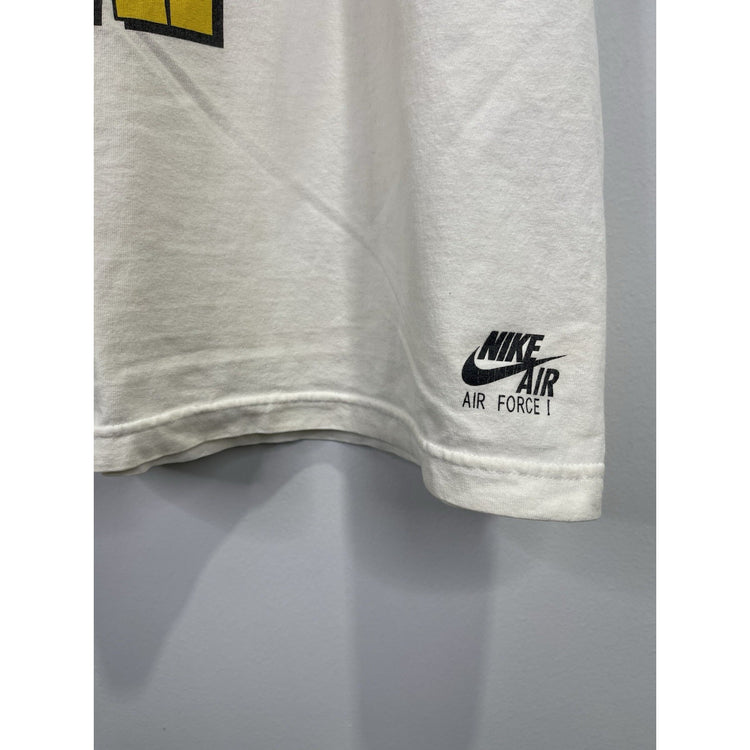 Men’s Nike White Air force 1 Can Jump Graphic T Shirt Sz L/XL