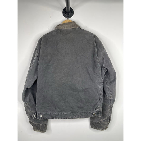 Vintage Carhartt Detroit J97 PTL Black Faded Blanket Lined Jacket Size Large