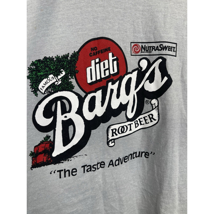 Vintage Men’s Diet Barq’s Rootbear Short Sleeve T Shirt Sz L