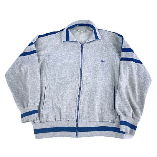 Men’s Vintage 80s Christian Dior Monsieur Full Zip Track Jacket Size L