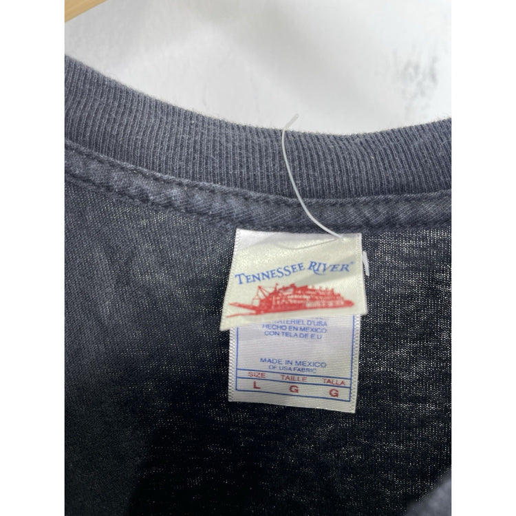 Vintage Y2K Demon Hunter Metal Band Black T-shirt Size Large