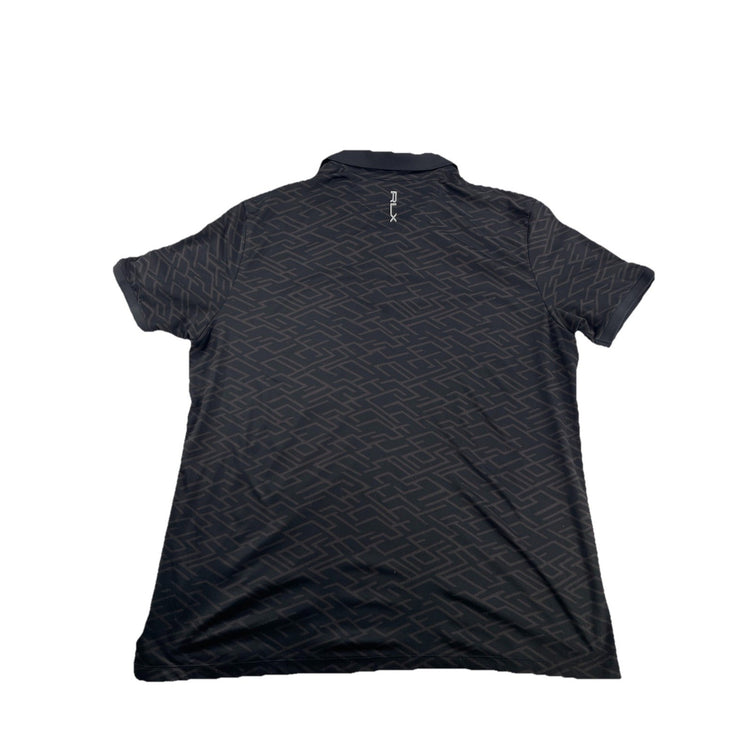 Mens Ralph Lauren Size 2XL Black Dri Fit RLX Polo