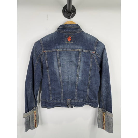 Womens RocaWear Denim Jacket Size M
