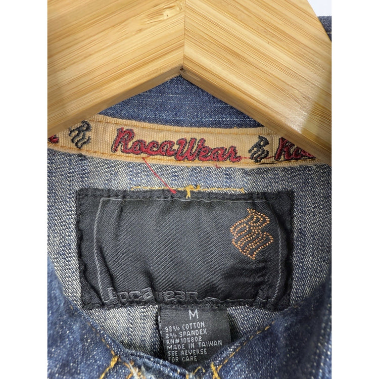 Womens RocaWear Denim Jacket Size M