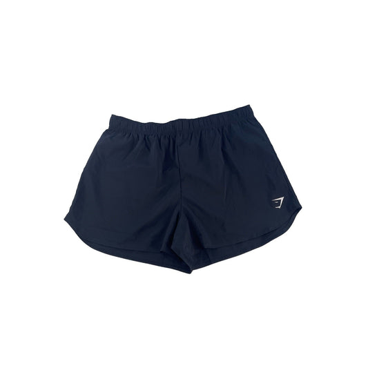 Men Gymshark Black Lightweight Elastic Waist Performance Training Shorts Size XL