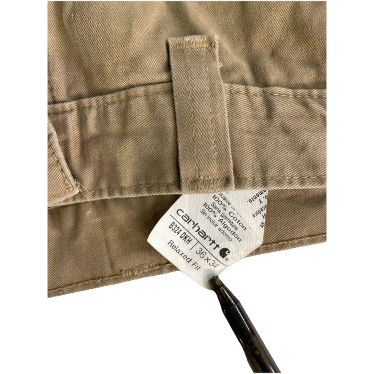 Mens Dickies Carpenter Style Khaki Pants Size 36X34