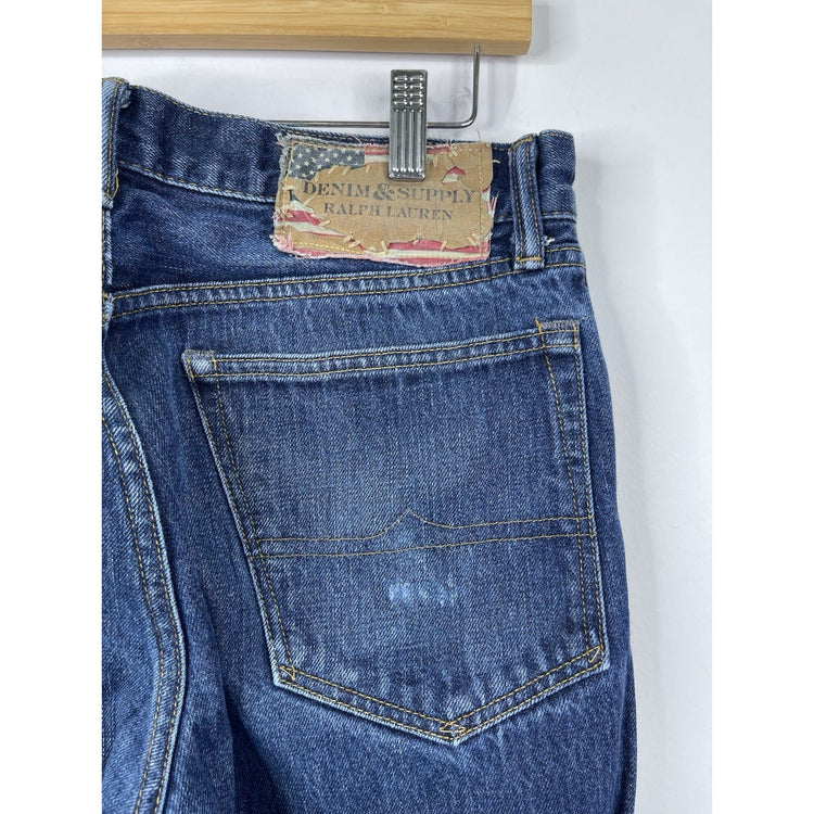 VTG Men’s Denim & Supply Ralph Lauren Jeans Blue Denim Wash Straight Jeans 31x30