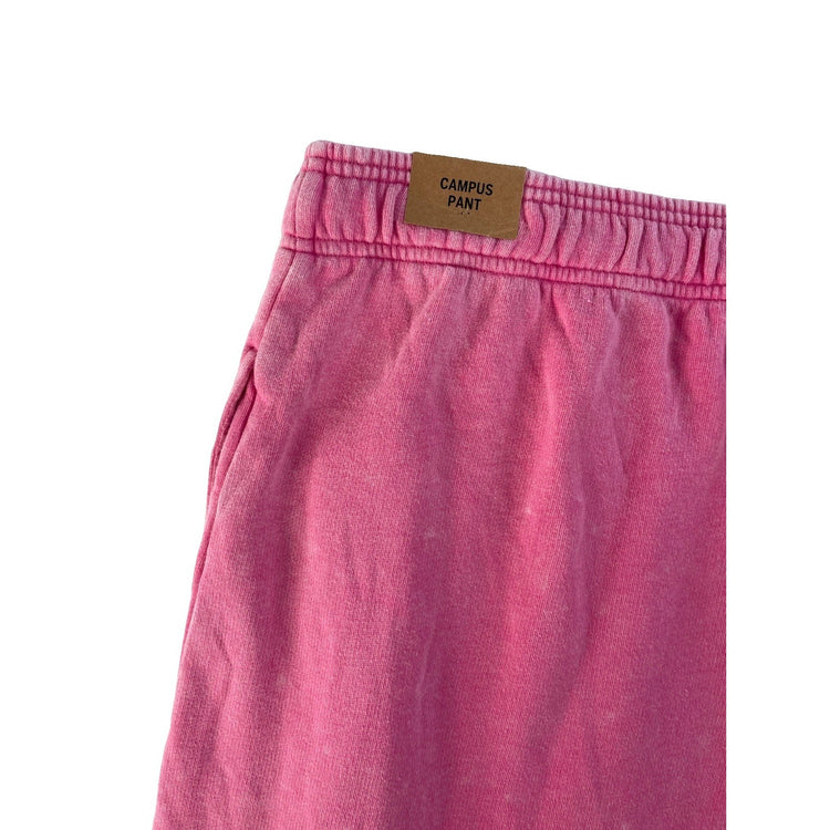 Womens Victoria's Secret PINK Pink Washed Cargo Sweatpants Size XL