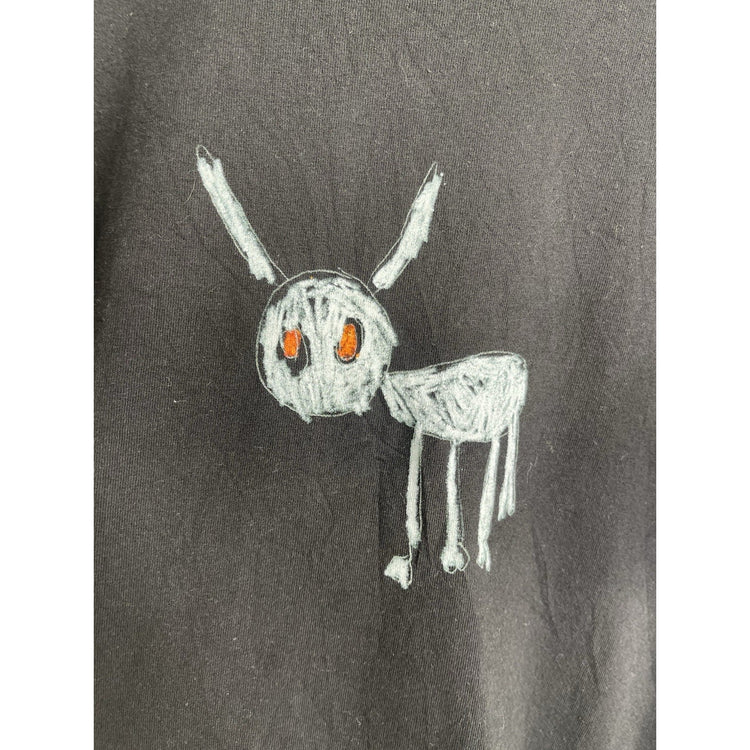 Adult Drake Related Shirt Black For All The Dogs Drake Tour Merch Sz Small