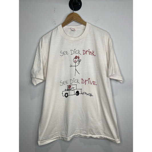 Mens Vintage “Don’t Be A Dick” T-shirt Sz XL