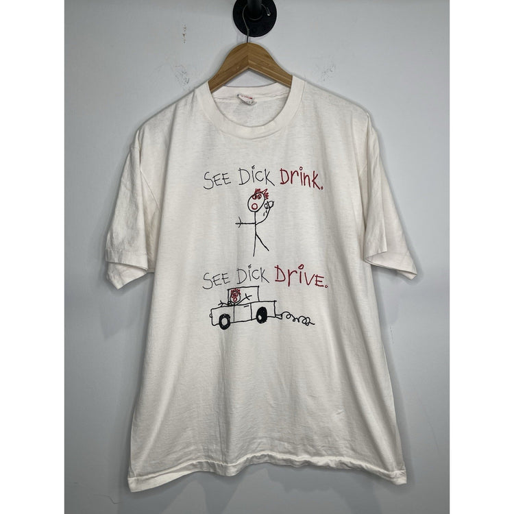 Mens Vintage “Don’t Be A Dick” T-shirt Sz XL