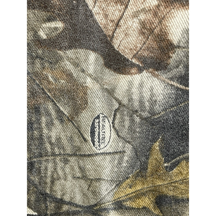 Wrangler Double Knee Camo Jeans Mens 34x34 Realtree Hardwood Denim Hunting