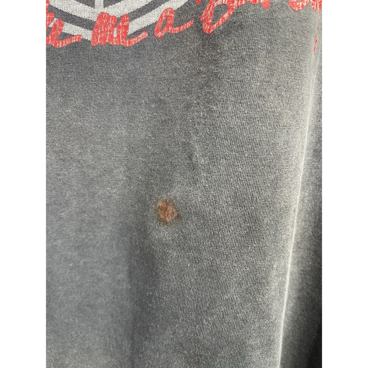 Vintage Men’s Harley Davidson ‘Doesn’t Make Me A Bad Guy’ Graphic T Shirt Sz L