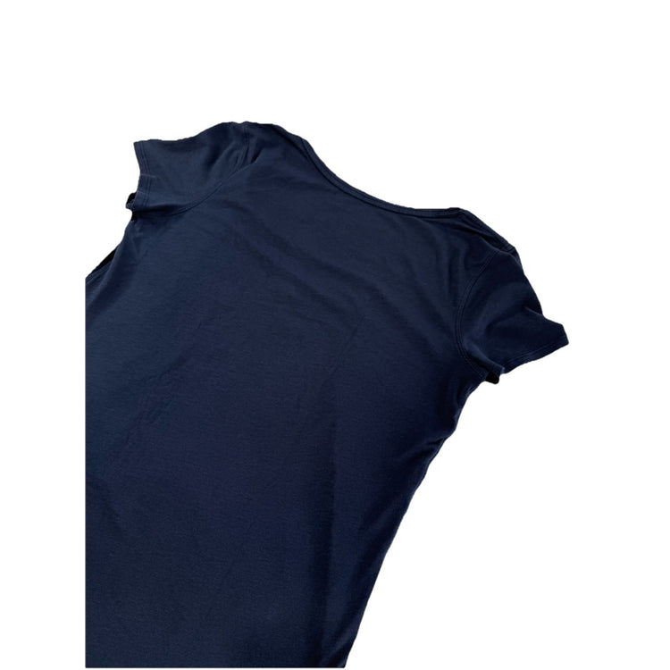 Lululemon Navy Blue V-neck Short Sleeve T-shirt