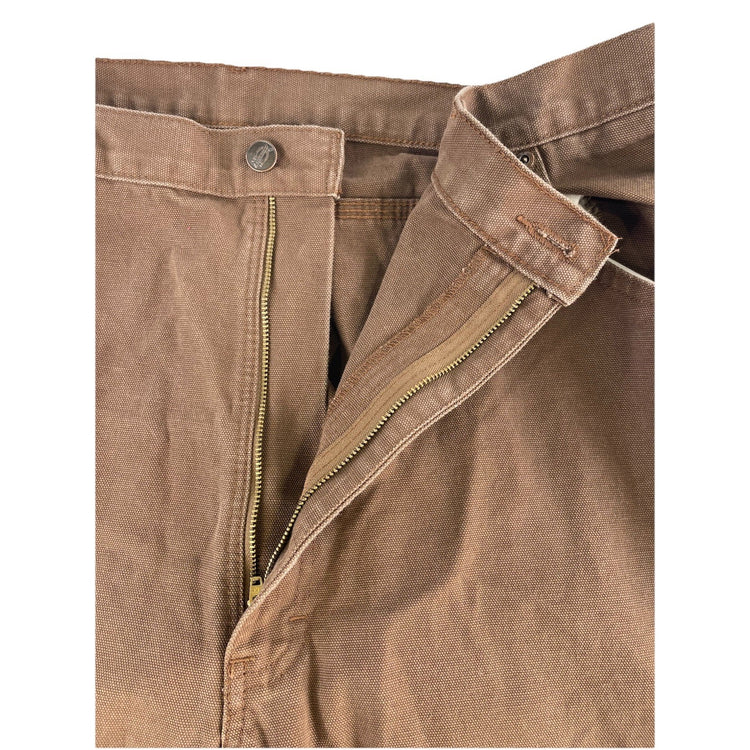 Mens Dickies Brown Carpenter Style Denim Jeans Size 42X28
