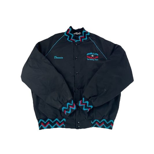 Men’s Vintage West Ark Bomber Jacket Size 2XL