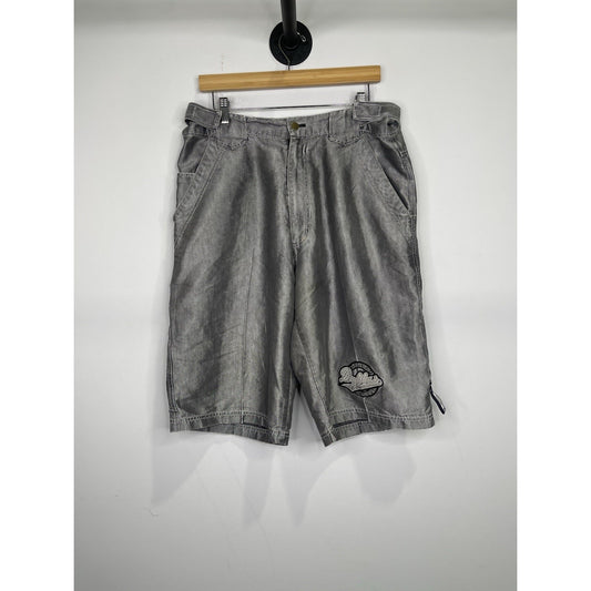 Men’s Whistle Sport Dallas Cowboys Denim Silver Shorts Sz Large