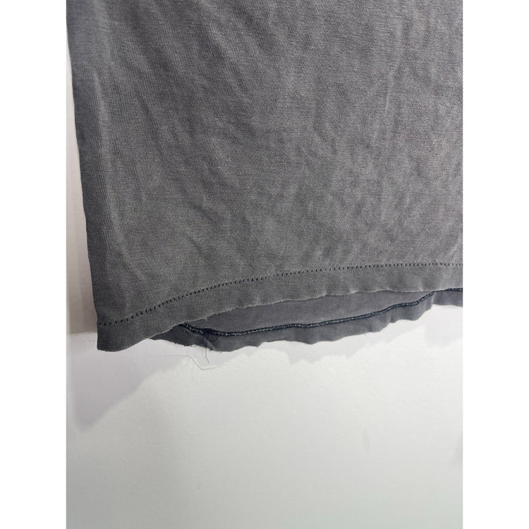 Men’s Vintage Disney Mickey Mouse Double Sided Faded Black T Shirt Sz XL