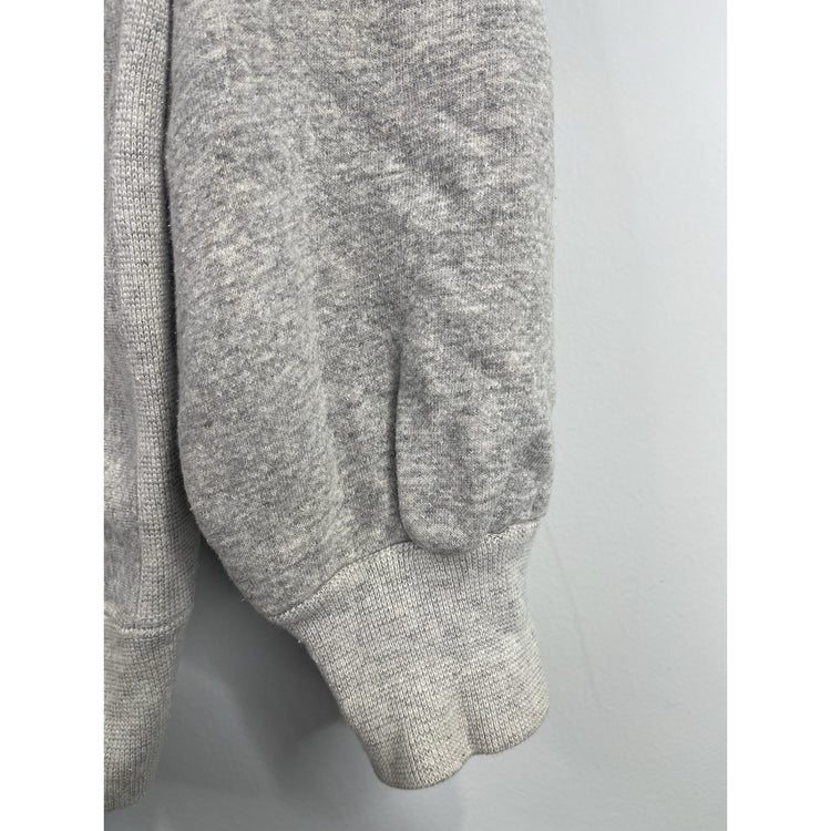 Vintage 90s Kansas State University Wildcats Grey Pullover Sweatshirt Sz Large