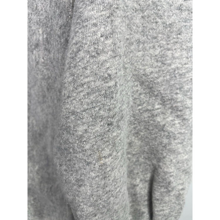 Vintage 90s Kansas State University Wildcats Grey Pullover Sweatshirt Sz Large